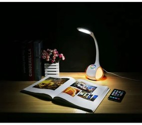 LED RGB Stmievateľná stolná lampa LED/7W/230V biela