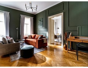 Béžová rozkladacia pohovka Emile - Bobochic Paris