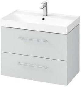 Cersanit Larga, umývadlová skrinka 80cm, šedá matná, S932-075