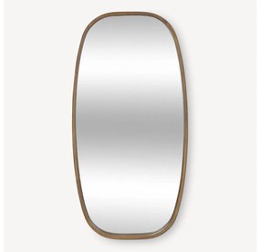 Atmosphera - Nástenné zrkadlo JASNA 113x57 cm kaučukovník