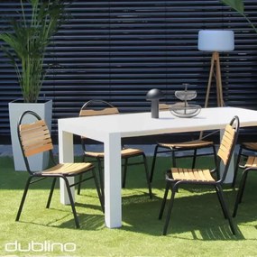 COSTA EXTERIÉROVÁ STOLIČKA black