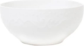 Miska SYLIA biela s ornamentom SS23 844039