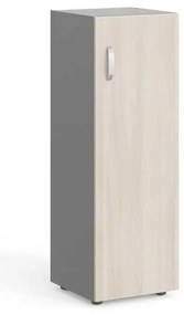 Stredná skriňa Manager 39,9 x 42,2 x 119,5 cm, pravá, agát svetlý / sivá