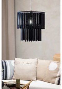 Markslöjd 108581 - Luster na lanku VIENTO 1xE27/40W/230V čierna