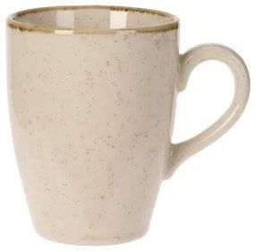 EH Porcelánový hrnček Beige, 350 ml