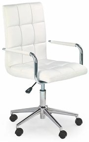 Detská otočná stolička Gonzo biela