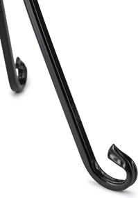 STOJAN NA KVETINÁČ SHANE 74X34 CM ČIERNA