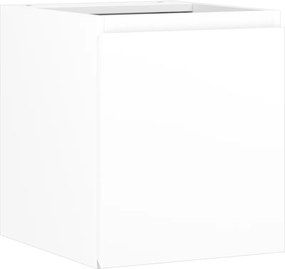 Mexen Orio, kúpeľňová skrinka 40 cm, 1 dvierka, biela matná, 91A11-04047-1-BF01