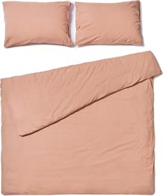 Bavlnené obliečky CALMORA púdrovo ružové Rozmer obliečky: 2 ks 70 x 90 cm | 160 x 200 cm