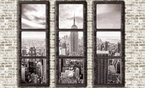 Fototapeta - New York - výhľad z okna (254x184 cm)