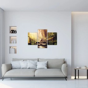 Obraz tigra (90x60 cm)