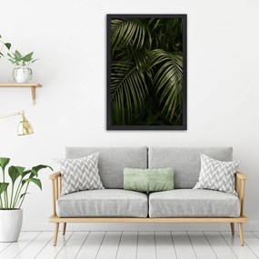 Gario Plagát Exotické palmové listy Farba rámu: Bez rámu, Rozmery: 30 x 45 cm