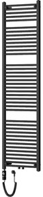 Mexen Mars, elektrické vykurovacie teleso 1800 x 500 mm, 900 W, čierna, W110-1800-500-2900-70