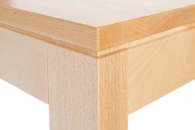 Stima Drevený Stôl Callisto Odtieň: Rustikál, Rozmer: 140 x 80 cm