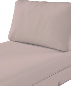 Poťah na ležadlo Karlstad, krátky farba produktu ružová látka zapletaná