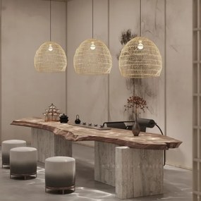 Immax 08261L - Závesný luster na lanku BOHO DELICADO 1xE27/40W/230V pr. 60 cm