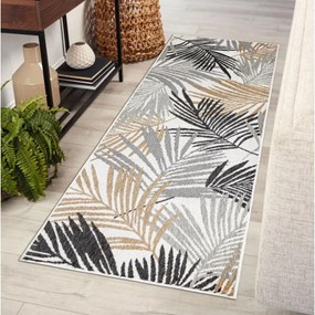 Kusový koberec Palma béžovo sivý atyp 60x250 60x250cm