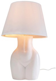 Donna stolová lampa biela