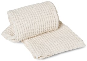 Ferm Living Uterák z organickej bavlny Off-white 50 × 100 cm