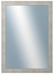 DANTIK - Zrkadlo v rámu, rozmer s rámom 50x70 cm z lišty ANDRÉ veľká strieborná (3157)