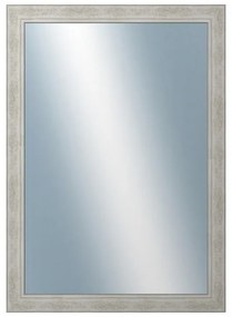 DANTIK - Zrkadlo v rámu, rozmer s rámom 50x70 cm z lišty ANDRÉ veľká strieborná (3157)