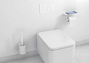 Hansgrohe WallStoris, sada pre WC, biela matná, HAN-27969700