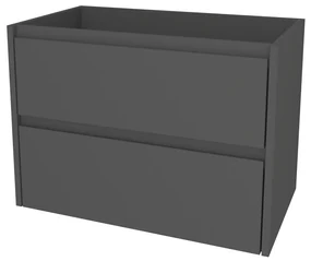Mereo, Mereo Opto, kúpeľňová skrinka 61 cm, Multidecor, Šedá diamant, MER-CN990SSEDD