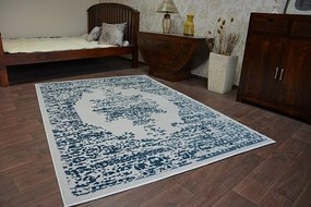 Kusový koberec MANYAS Mariet sivo-modrý