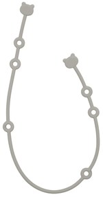 Držiak na cumlík Platinum Silicone Sand