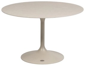 Verona okrúhly stôl Ø120 cm slonovinový