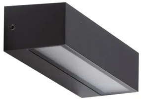 LED vonkajšie nástenné osvetlenie Cosel tmavosivá