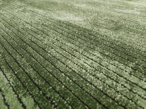 BE Koberec Eforia 9551 GREEN – zelený obdĺžnikový Rozmer: 80x150 cm
