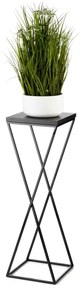 STOJAN NA KVETINÁČ LOFT6 70X24X24 CM ČIERNA