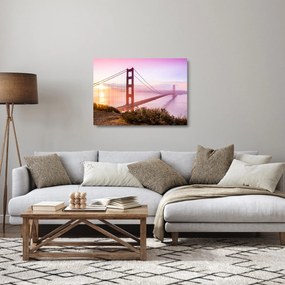 Sklenený obraz - San Francisco (70x50 cm)