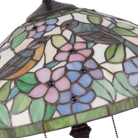 Stolová vitrážová lampa Tiffany Ø41*60