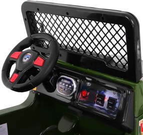 Ramiz Detské terénne auto na batérie Raptor Drifter zelené + ovládač na diaľkové ovládanie