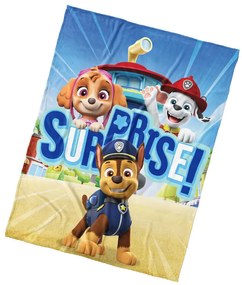 Detská deka Carbotex Paw Patrol Surprise, 130 x170 cm