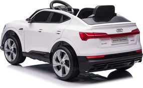 LEAN CARS Elektrické autíčko Audi E-Tron QLS-6688 LED MP3 biele