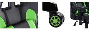 Sammer Herné stoličky v zelenej farbe s polohovateľnou opierkou GSA047
