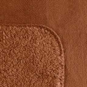 BUKLÉ DEKA TEDY 150X200 CM TEHLOVÁ