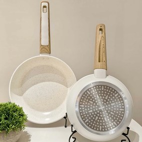 Kitchisimo Panvica s keramickým povrchom Bianco 28 cm, pr. 28 cm