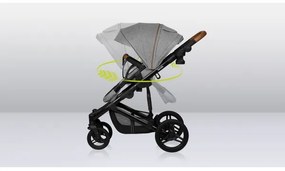 Lionelo - Kombinovaný kočík 2v1 MARI TOUR Šedý kameň