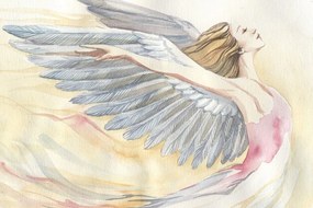 Obraz slobodný anjel Varianta: 120x80
