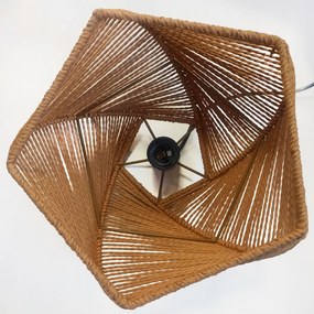 Toolight Toolight, stropné svietidlo 1xE27 APP1316-1CP, hnedá, OSW-00947