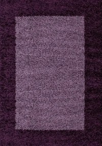 Ayyildiz koberce Kusový koberec Life Shaggy 1503 lila - 60x110 cm