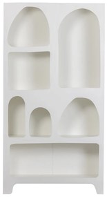 Biela knižnica 95x180 cm Caz – WOOOD
