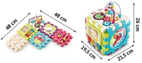 Vzdelávacia hračka kocka s melódiou Ricokids 781700