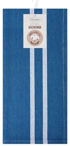 Sada kuchynských utierok OLIVIA 10 modrá / biela