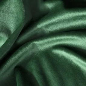Dekorstudio Zamatový záves ZUW-02 v tmavozelenej farbe