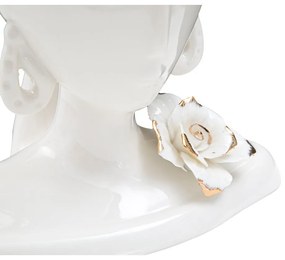 Biela porcelánová váza Mauro Ferretti Young Woman